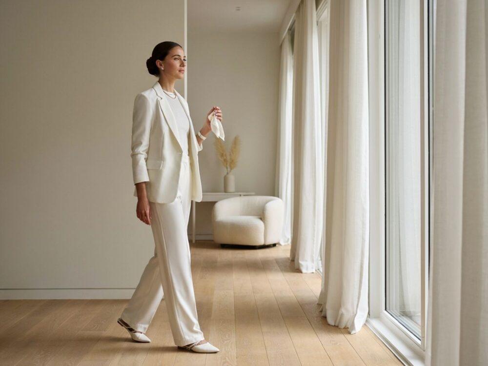 Total white look jak nosić i stylizować perfekcyjny biały outfit