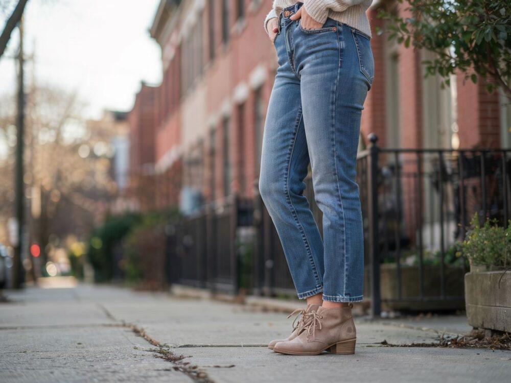 MoM jeans i botki Jak stworzyć modne i wygodne stylizacje na każdą okazję